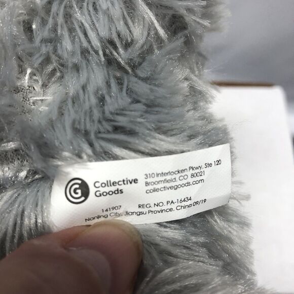 Wild Republic Huggers Sloth Plush Slap Bracelet Stuffed Animal Gray Toy - Picture 10 of 12